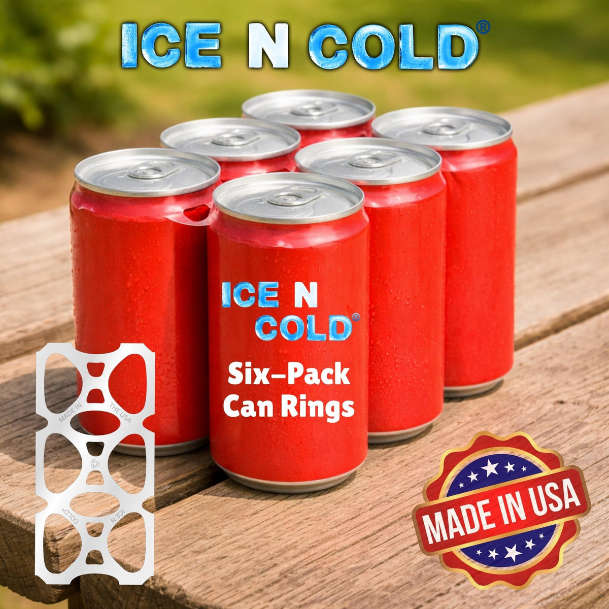 Durable plastic construction from ICE N COLD supports daily use in bars and shops