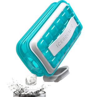 ICEBREAKER no-spill lid on ice tray keeps ice contained and freezer tidy.
