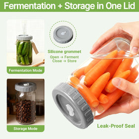 IceFun silicone stoppers enabling easy storage transition