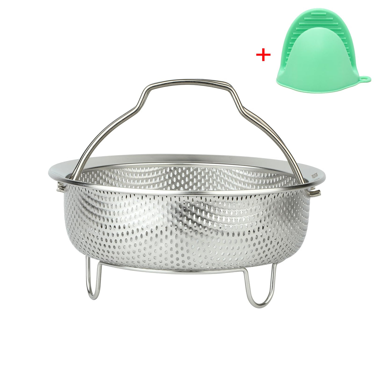 ICEICE steamer basket is easy to clean and store after cooking.