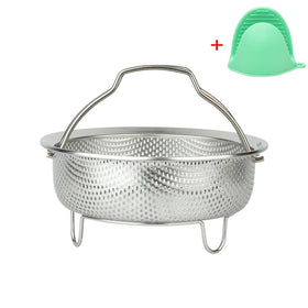 ICEICE steamer basket is easy to clean and store after cooking.