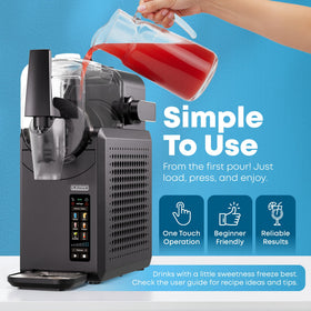 Iceman Slush-Ease Max dishwasher-safe parts ready for cleanup