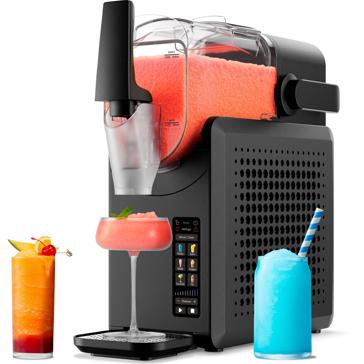 Iceman Slush-Ease Max front view ready for frozen drinks at gatherings