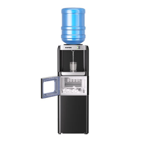 ICEPURE 3-in-1 dispenser front view with easily accessible hot and cold taps