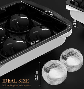 ICEXXP easy-release silicone base for quick, clean sphere removal.
