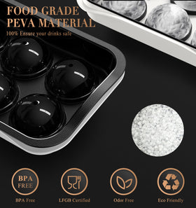 ICEXXP leak-resistant lid prevents spills and freezer odors.