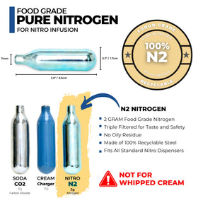 ICO nitro beer foam preview with creamy head