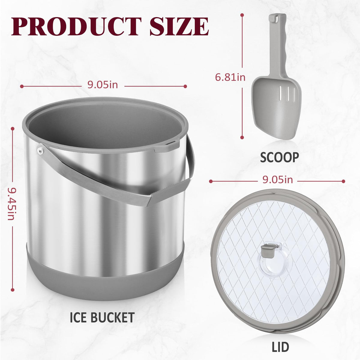 I·CODE 6-8L large 7-quart capacity, perfect for gatherings