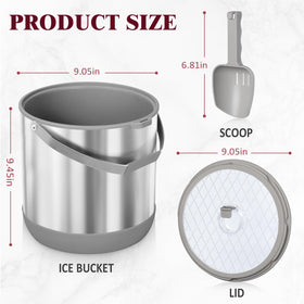 I·CODE 6-8L large 7-quart capacity, perfect for gatherings