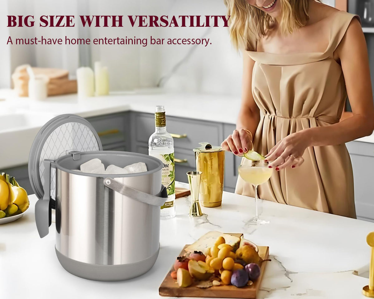 I·CODE 6-8L portable ice bucket for home and events
