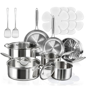 ICSTI 1.5-quart saucepan with lid delivers balanced simmering and easy control