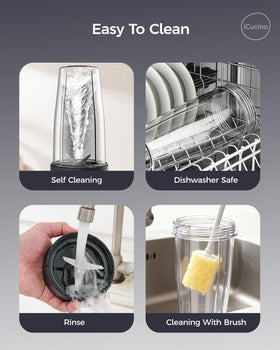 ICUCINA iCucina crack-resistant jar highlights durability