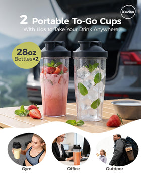icucina to-go lid close-up highlighting leak-free seal for travel