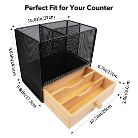 Idcymoul countertop organizer keeps tools within arm's reach