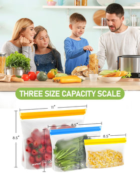 IDEATECH fridge organizer bags help declutter shelves