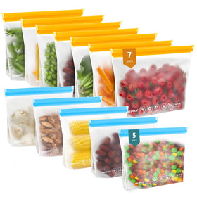 IDEATECH leakproof gallon bags with double zipper seal for sauces