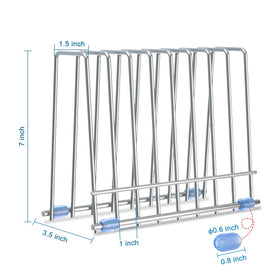 IDEATECH bags rack on kitchen counter illustrating compact, space-saving storage