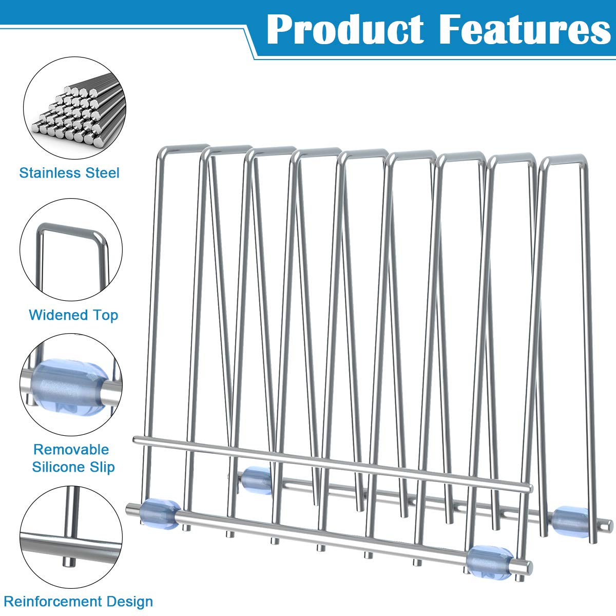 IDEATECH bags rack used for makeup brush drying and tool organization