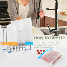 IDEATECH PEVA material bag, BPA-free and eco-friendly.