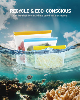 IDEATECH PEVA bags keep flavors locked and minimize spills