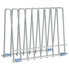 IDEATECH reusable bags rack front view displaying compact drying for gallon bags