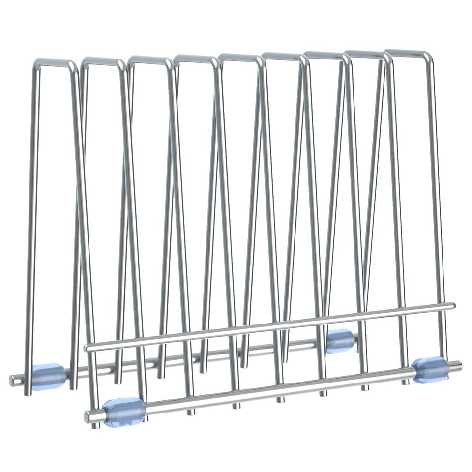 IDEATECH reusable bags rack front view displaying compact drying for gallon bags