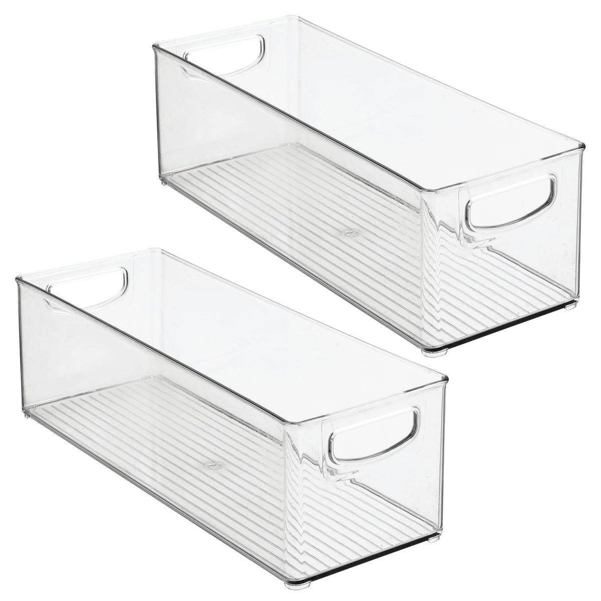iDesign-made in USA storage bin for everyday kitchen organization.