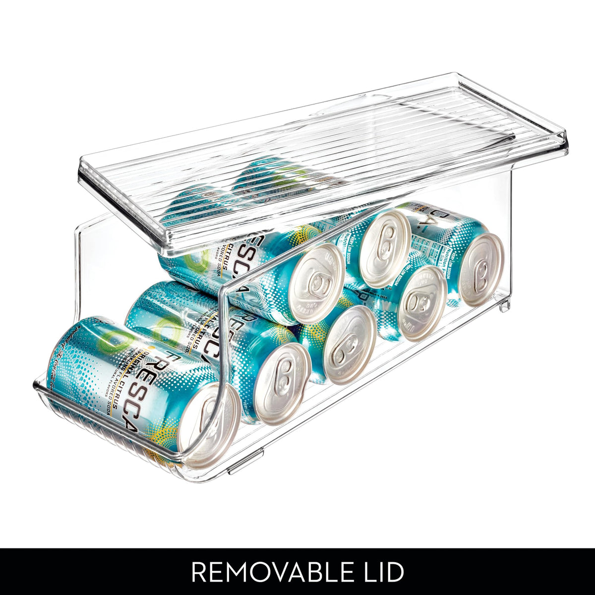 iDesign can organizer clear construction enables quick content identification.