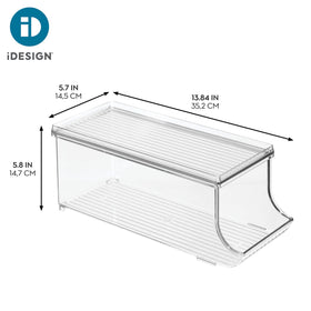 iDesign can organizer space-saving layout maximizes shelf efficiency.