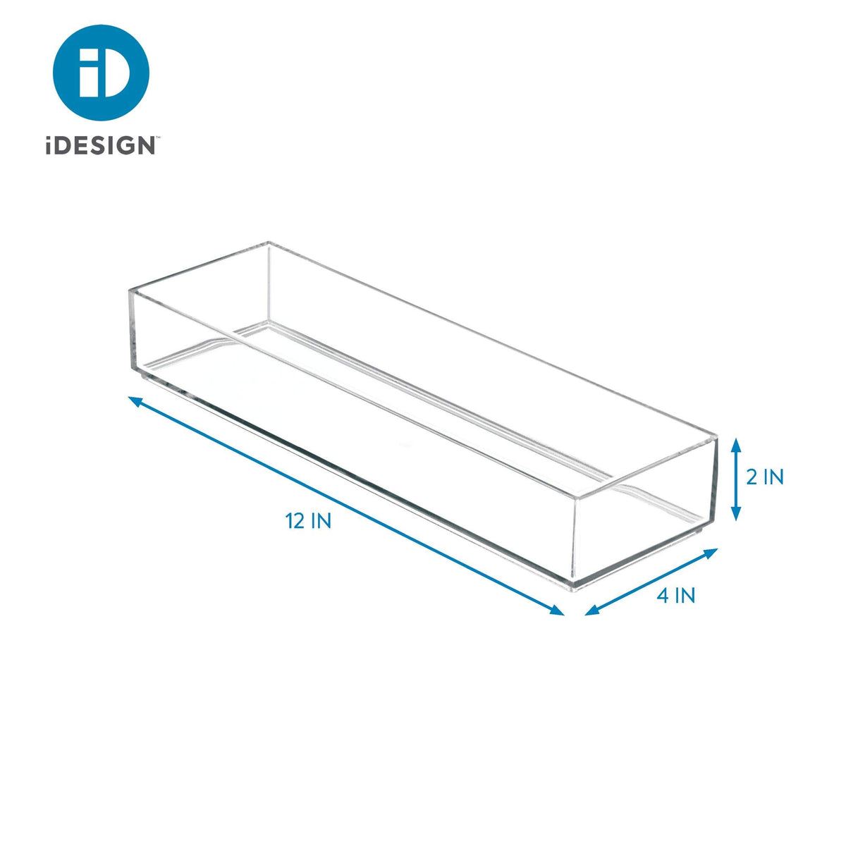 iDesign Clarity drawer organization system enhances order for utensils and tools.