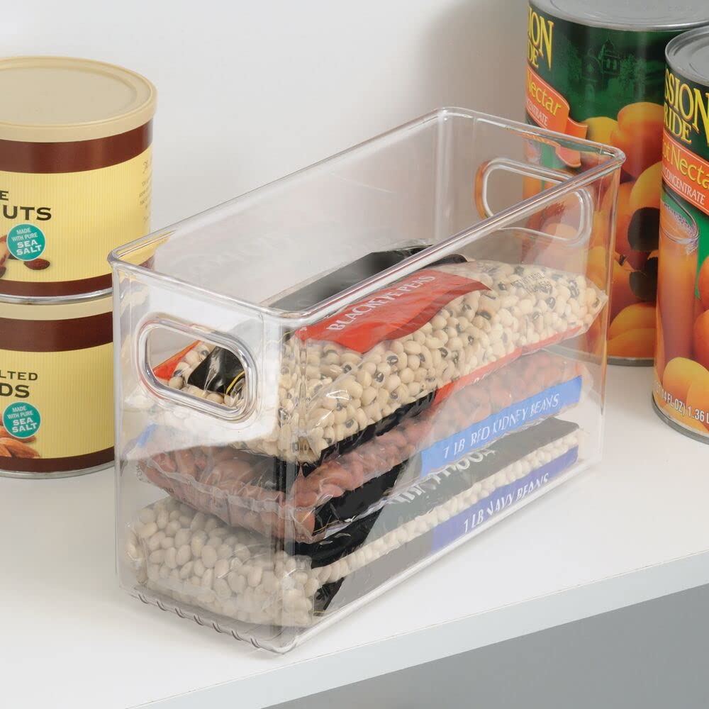 iDesign Bin features built-in handles for smooth transport