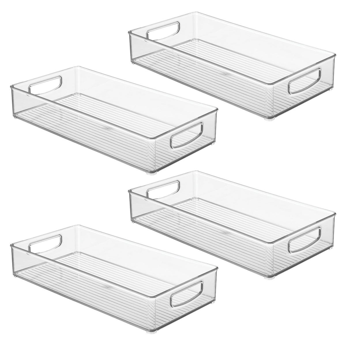 idesign easy-care plastic bin for cleaning and storage