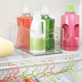 iDesign Binz clear container highlights contents at a glance
