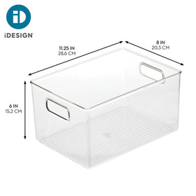 iDesign Linus pantry bin in a kitchen setting for organized storage