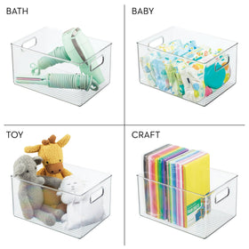 iDesign Linus pantry bin suitable for multipurpose storage across rooms