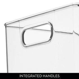 iDesign Linus bin size 11-2x7-95x6-05 inches for shelves