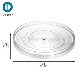 idesign Linus turntable napkins within reach during meals
