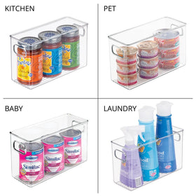 iDesign Clear Bin for fridge makes contents easy to spot