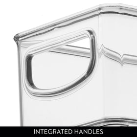 iDesign Pantry Bin easy-clean surfaces simplify kitchen maintenance.