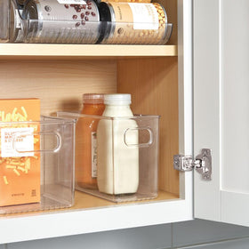 iDesign BPA-free, shatter-resistant bin is durable for daily use