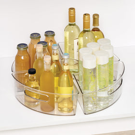 Perfect for kitchen cabinets and pantries to reduce clutter and speed item location.