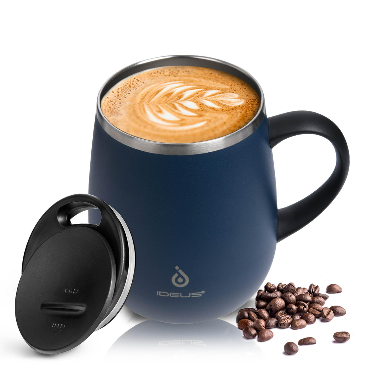 Ideus dishwasher-safe coffee tumbler for easy cleanup