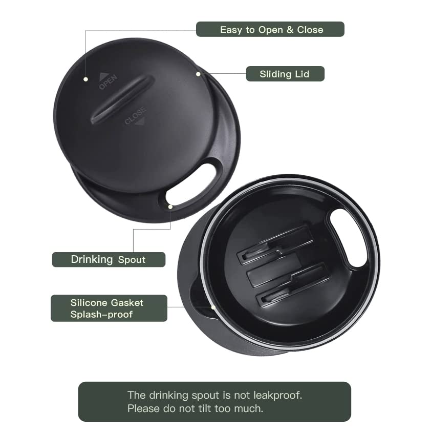 Ideus 304 stainless steel interior preserves flavor without odor transfer.