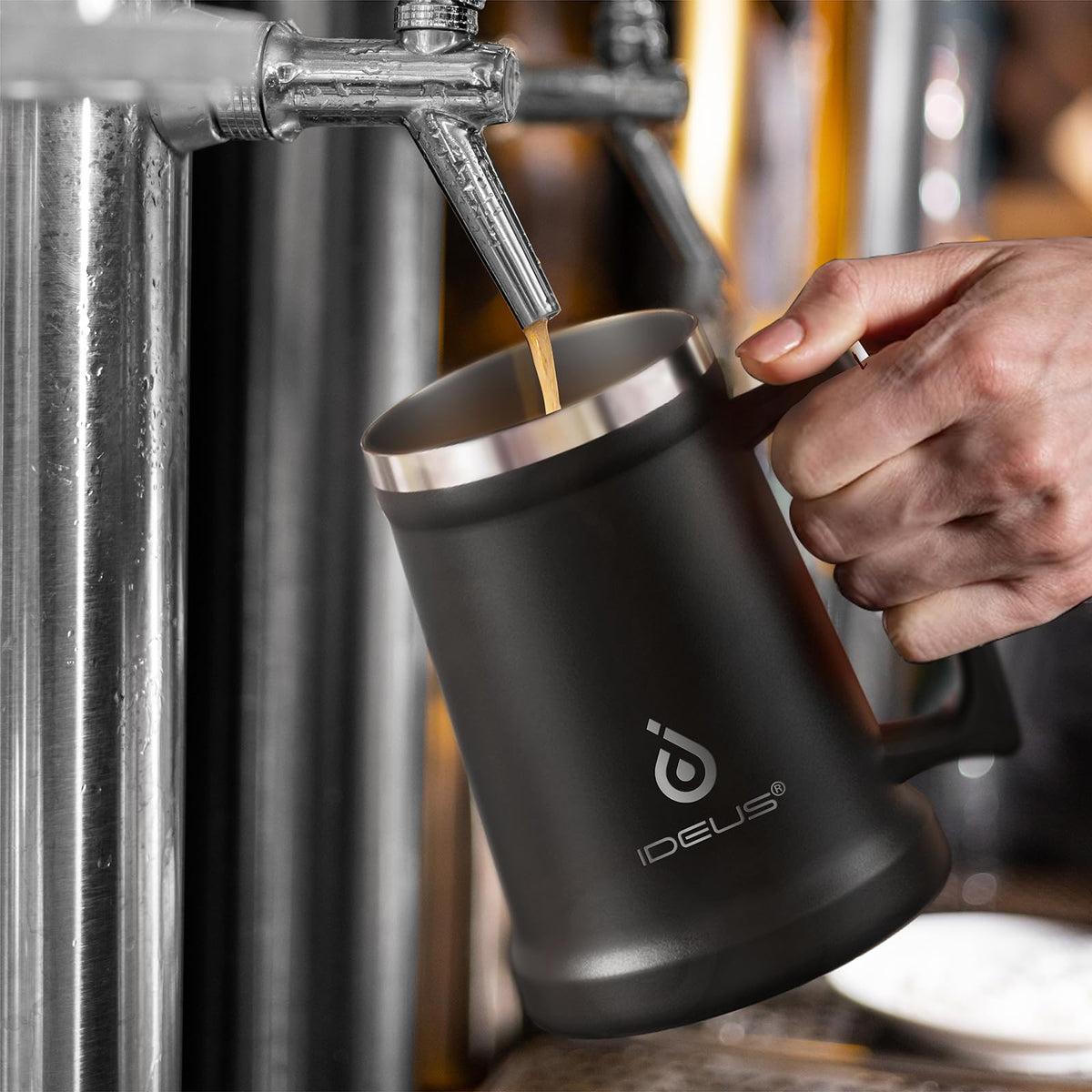 Ideus vacuum insulation technology preserves temperature for hours of enjoyment