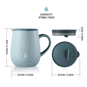 Ideus wide-mouth design enables easy fruit or ice infusion.