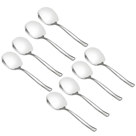 Idomy professional buffet utensils spoons set for consistent portion control.