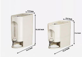 IEEK white kitchen storage container keeps dry foods organized