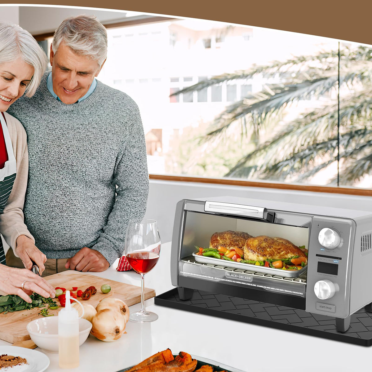 ieesspd silicone heat resistant mat anti-slip protects counters from heat during cooking.