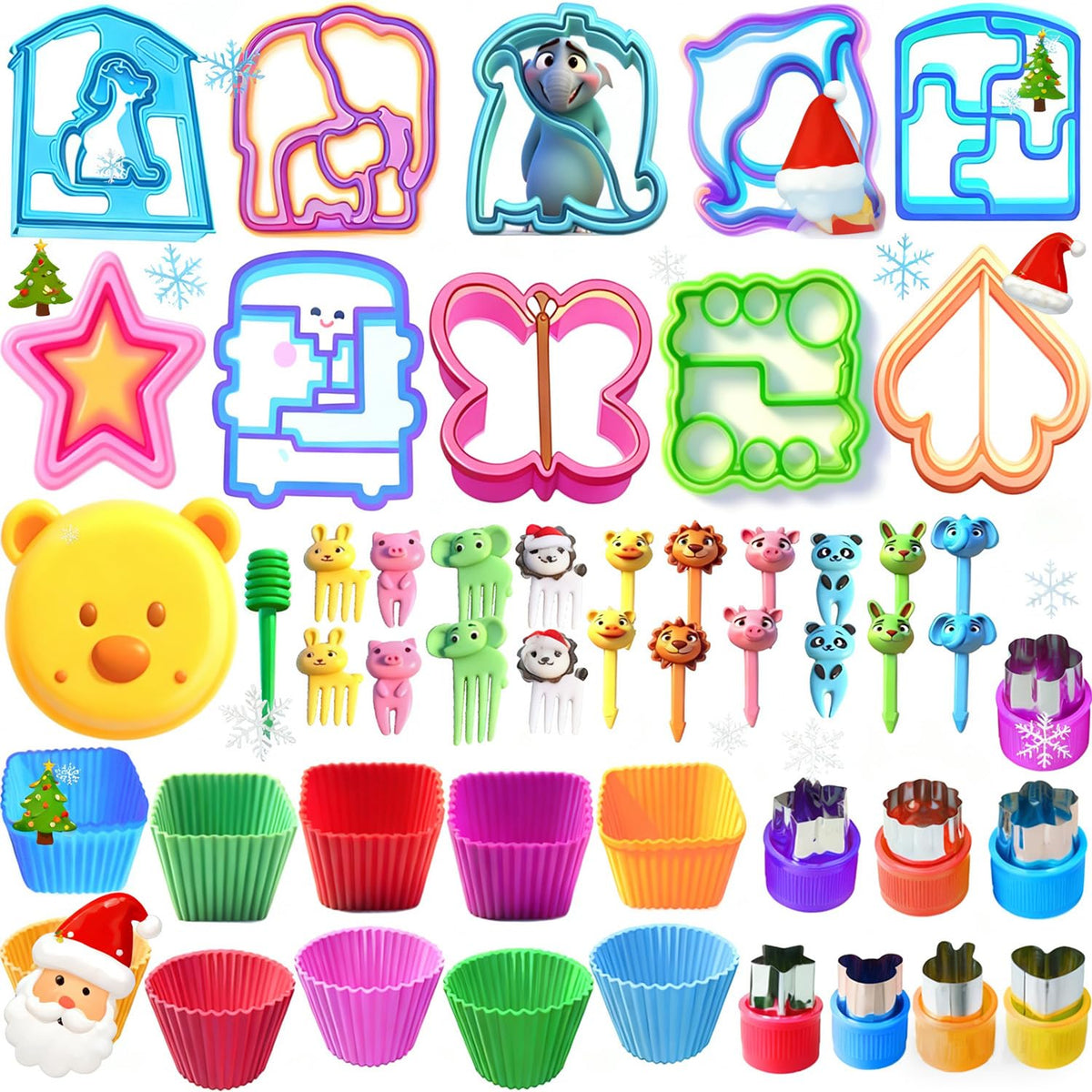 IELEK sandwich cutters with bread shapes boost lunchbox appeal and fun meals.