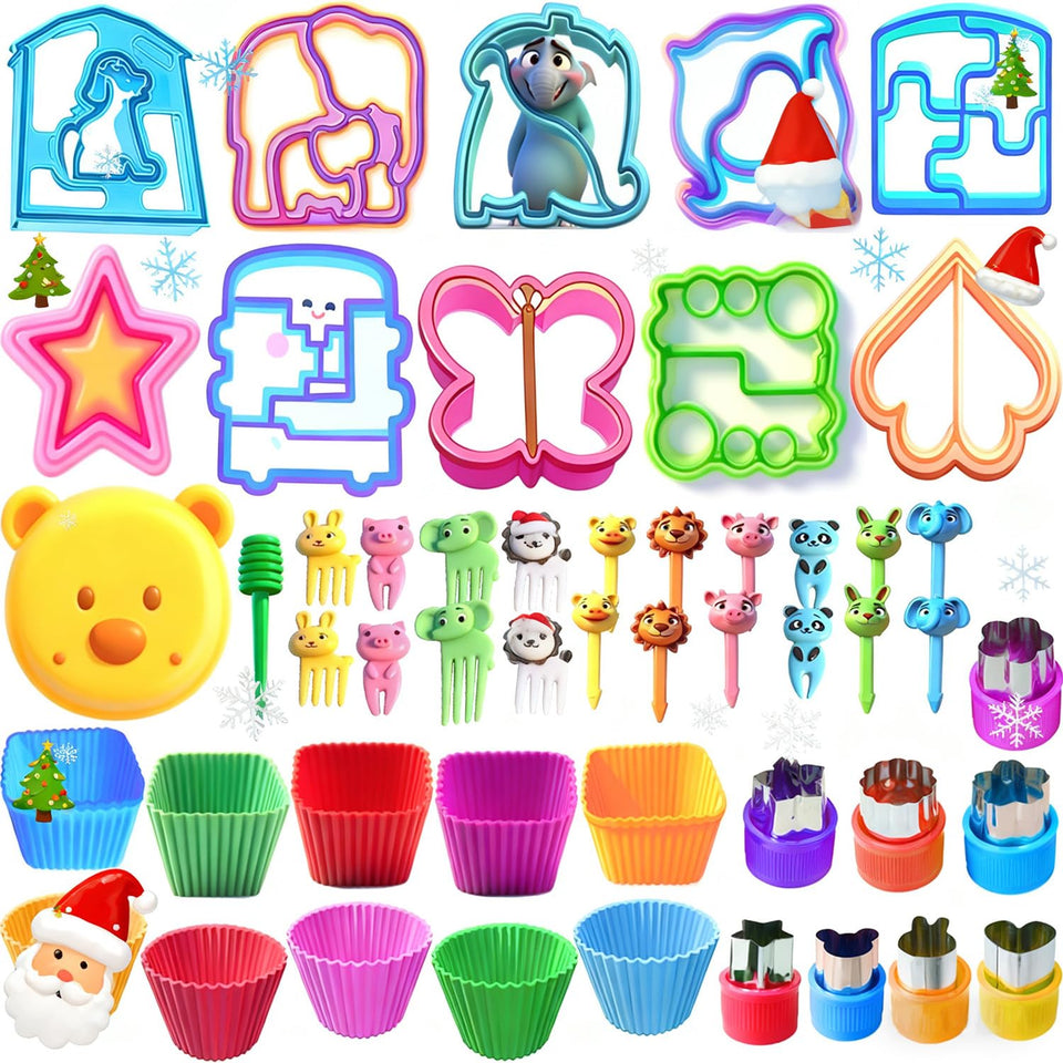 IELEK sandwich cutters with bread shapes boost lunchbox appeal and fun meals.